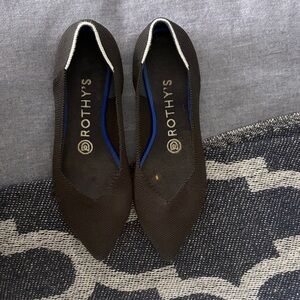 Rothy's Black and Blue Women's Flats